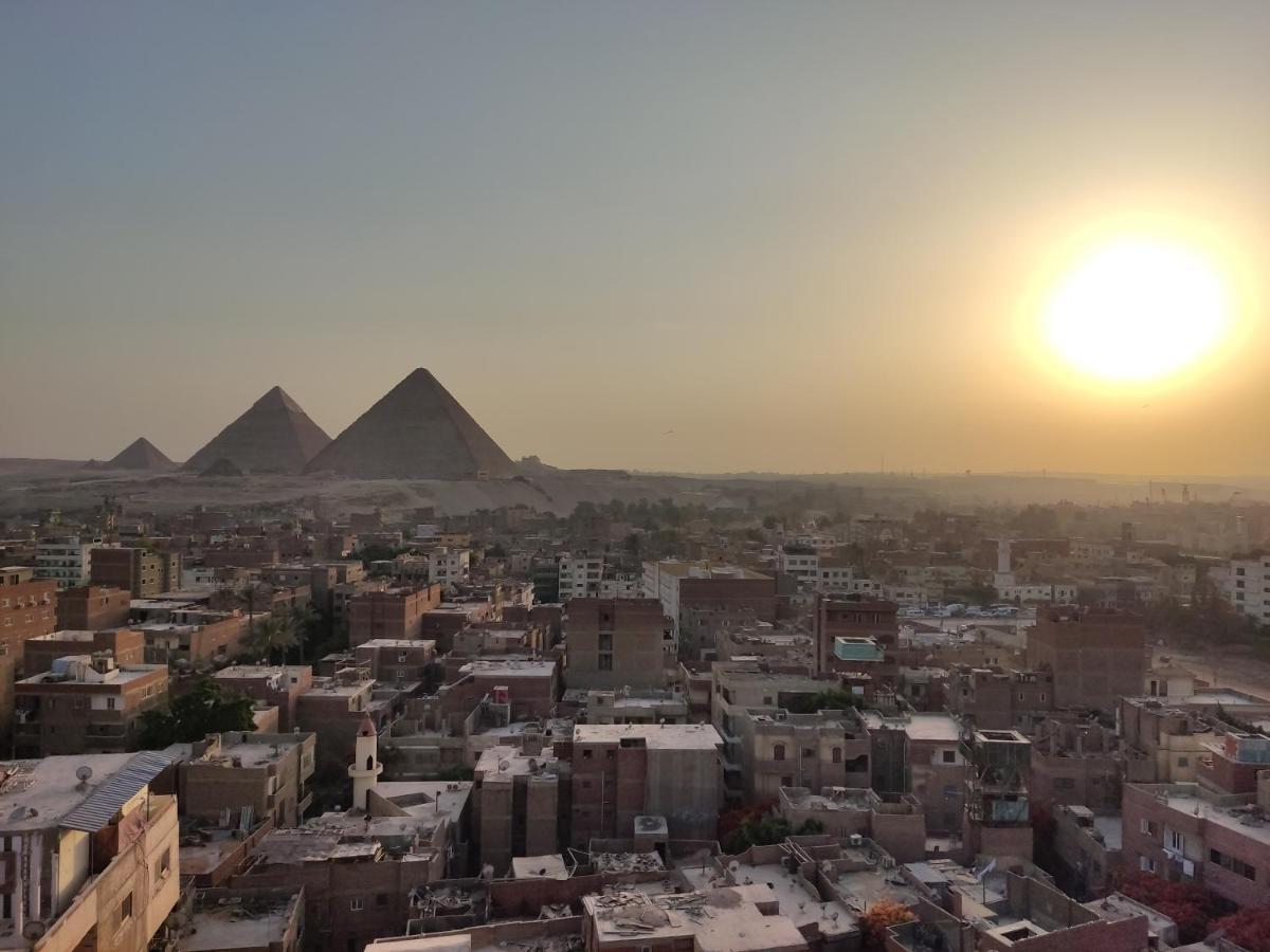 Oscar Pyramids View Otel Nazlet el-Sîsi Dış mekan fotoğraf