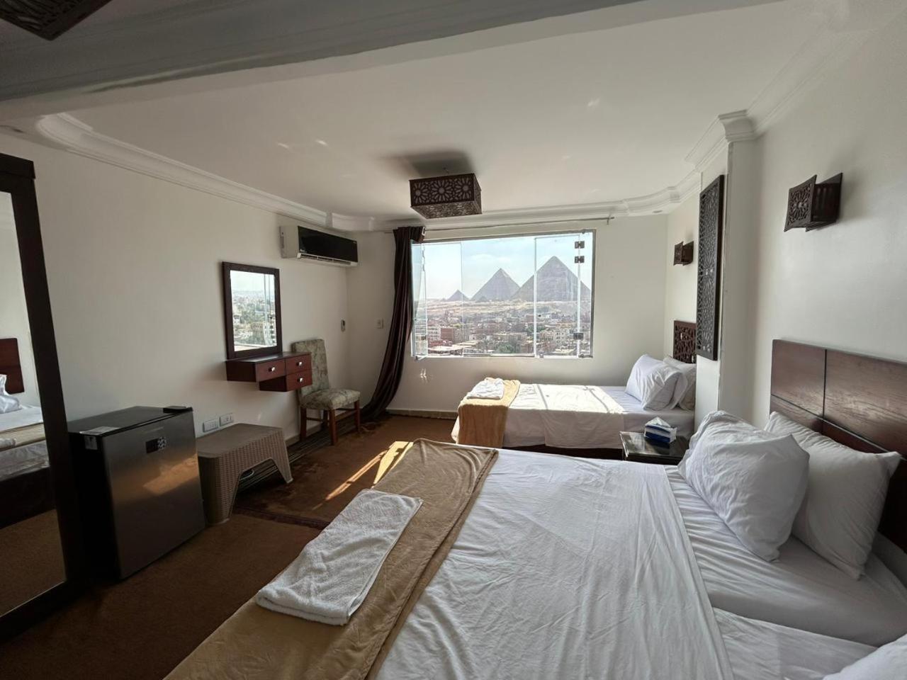 Oscar Pyramids View Otel Nazlet el-Sîsi Dış mekan fotoğraf