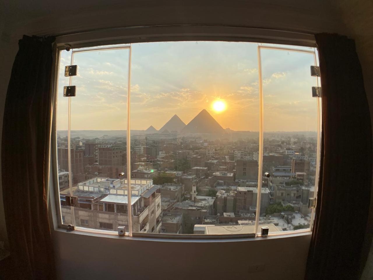 Oscar Pyramids View Otel Nazlet el-Sîsi Dış mekan fotoğraf