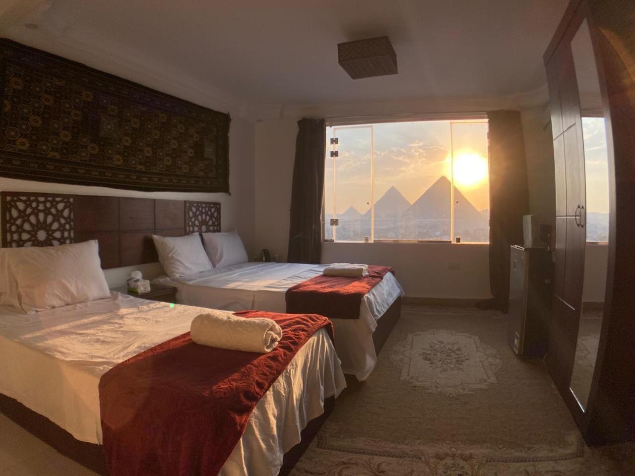 Oscar Pyramids View Otel Nazlet el-Sîsi Dış mekan fotoğraf