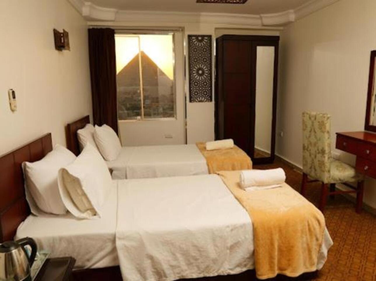Oscar Pyramids View Otel Nazlet el-Sîsi Dış mekan fotoğraf