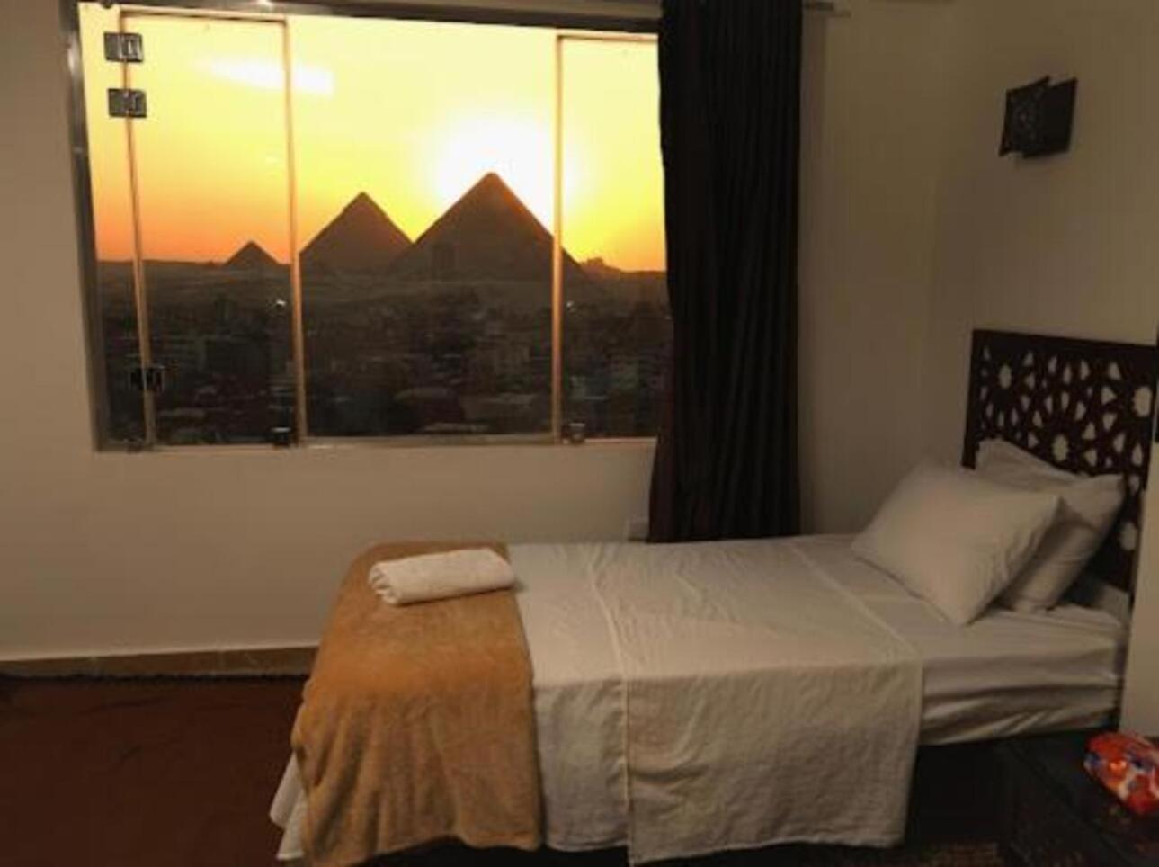 Oscar Pyramids View Otel Nazlet el-Sîsi Dış mekan fotoğraf